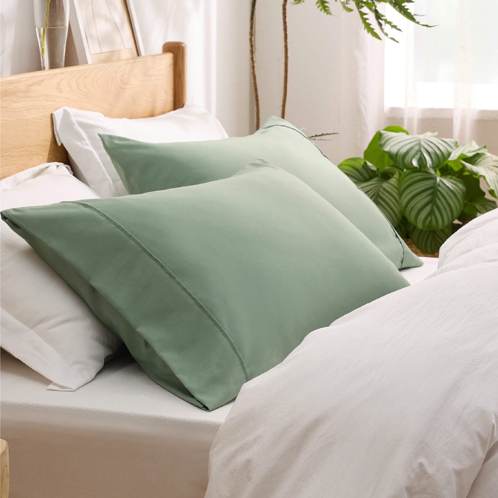 Decorative Pillow Sham, Fade and Stain Resistant Microfiber for Guest Rooms, Headboards and Everyday Bedroom Decor, 4 Sizes and 18 Colors image 60