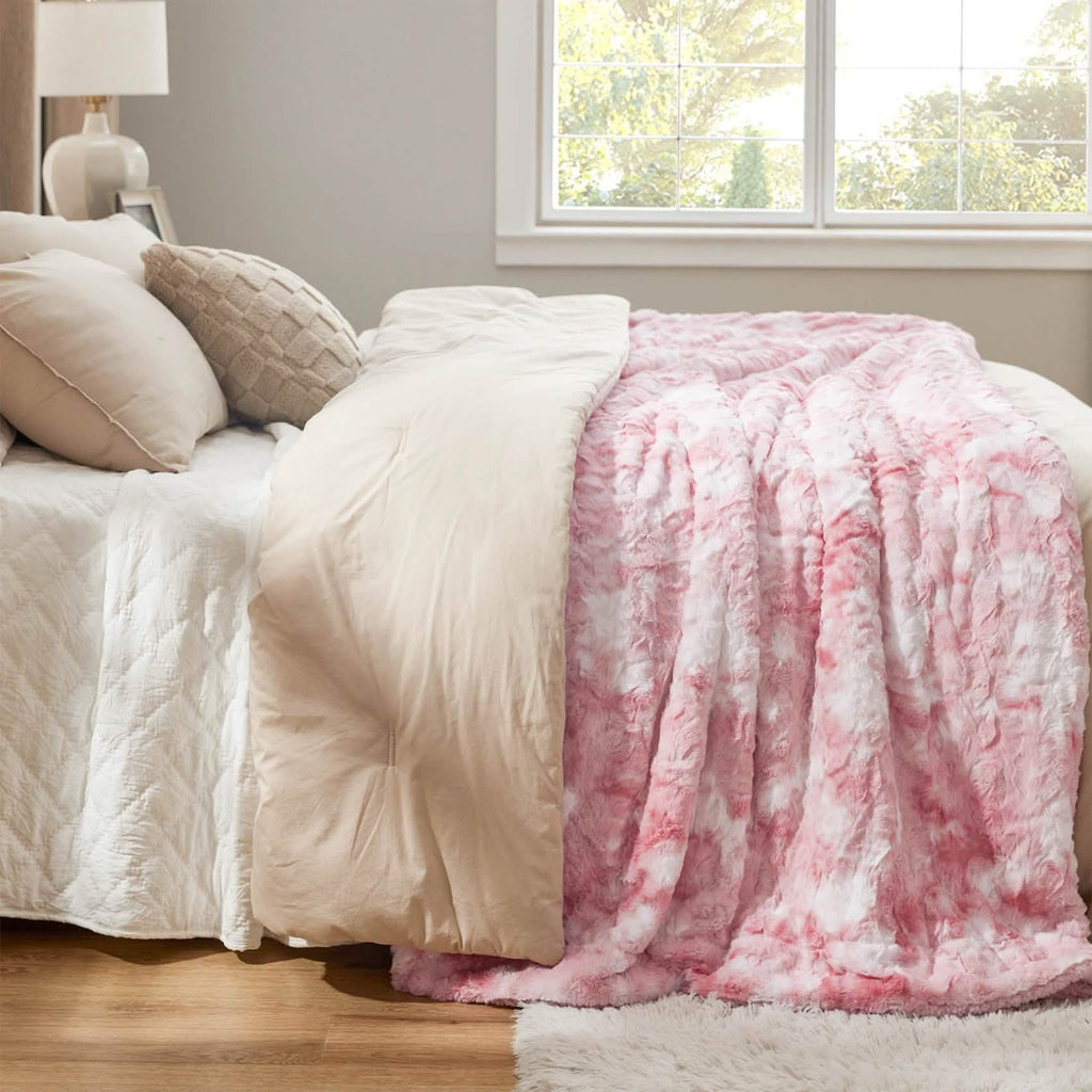 Cozy Throw Blanket, Faux Fur Sherpa Fleece for Sofas, Beds and Relaxing at Home, 4 Sizes and 10 Colors image 61