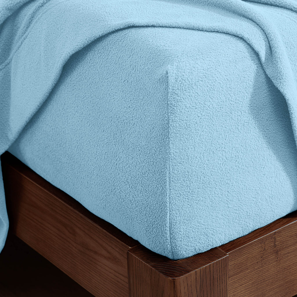Bed Sheet Set, Polar Fleece for Master Bedrooms, Guest Beds and Daily Use, 9 Sizes and 15 Colors image 61