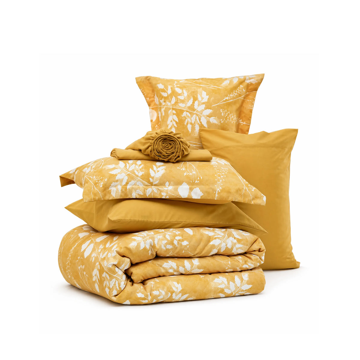 Bed Comforter, Elegant Floral Sets for Everyday Bedding and Comfortable Sleep, 4 Sizes and 15 Colors image 61