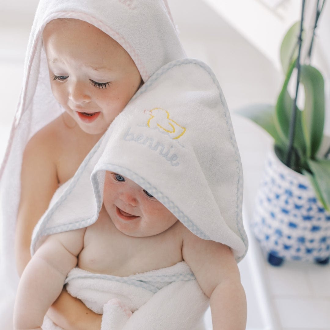 Bath Linen, Baby Hooded Towel, Organic Cotton Shell for Daily Bathroom Routines and Guest Baths, 18 Color Options image 61