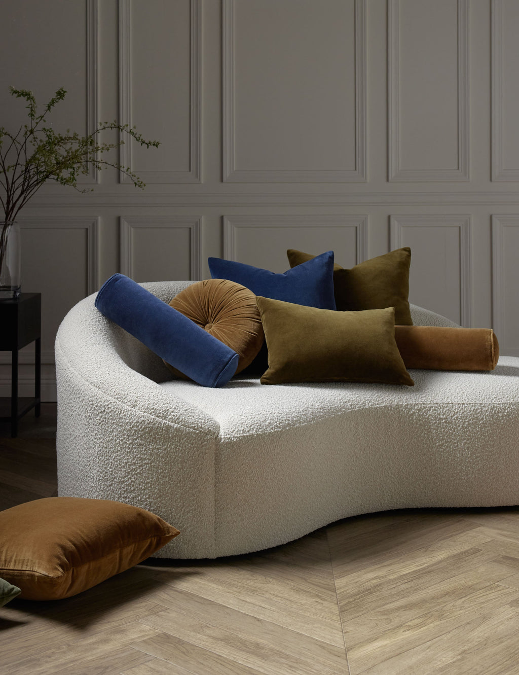 Bed Pillow, Charlotte Velvet for Sleeping, Reading and Bedroom Comfort, 9 Color Options, Designed for Everyday Sleep and Guest Room Bedding image 62
