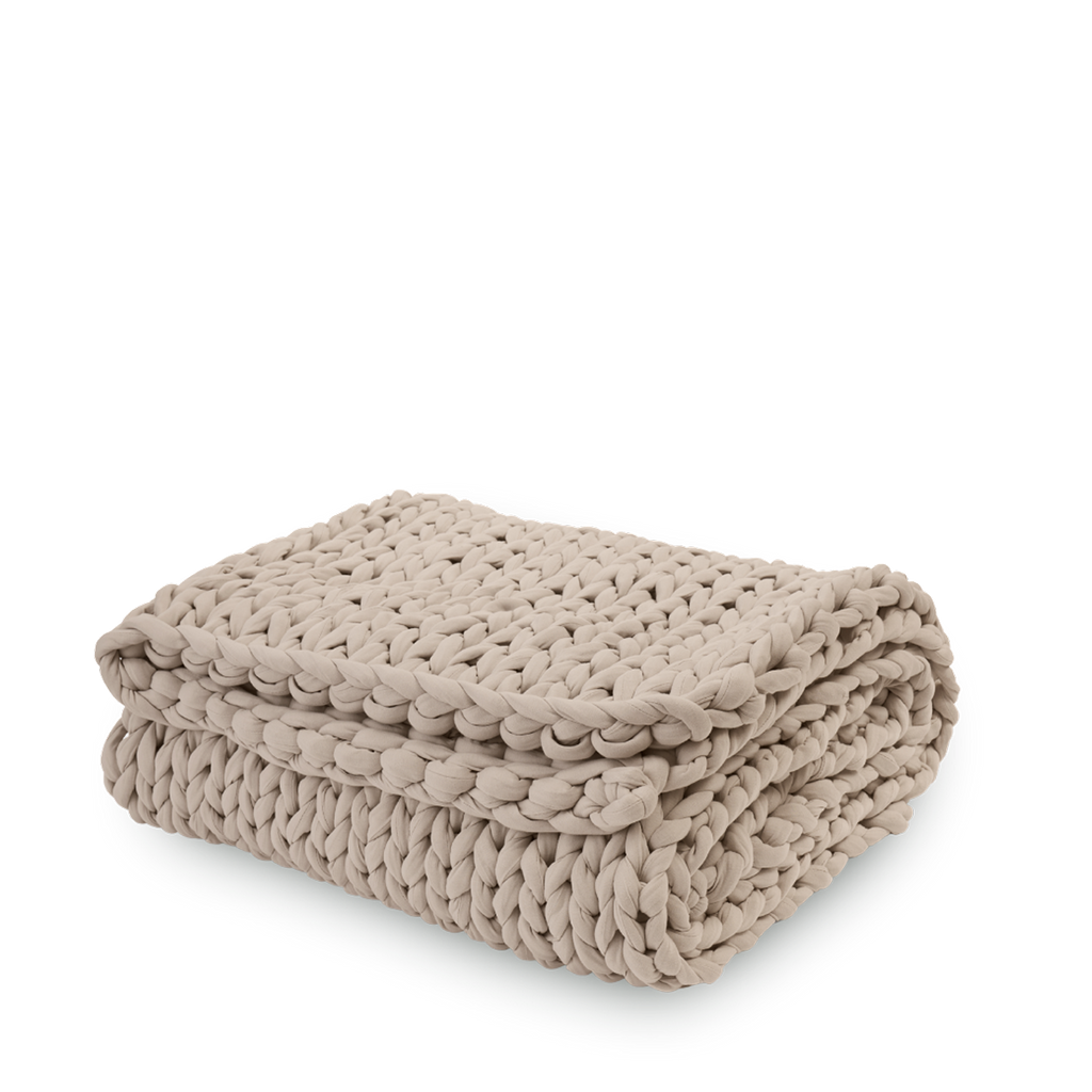 Cozy Throw Blanket, Cotton Weighted for Sofas, Beds and Relaxing at Home, 32 Color Options image 62