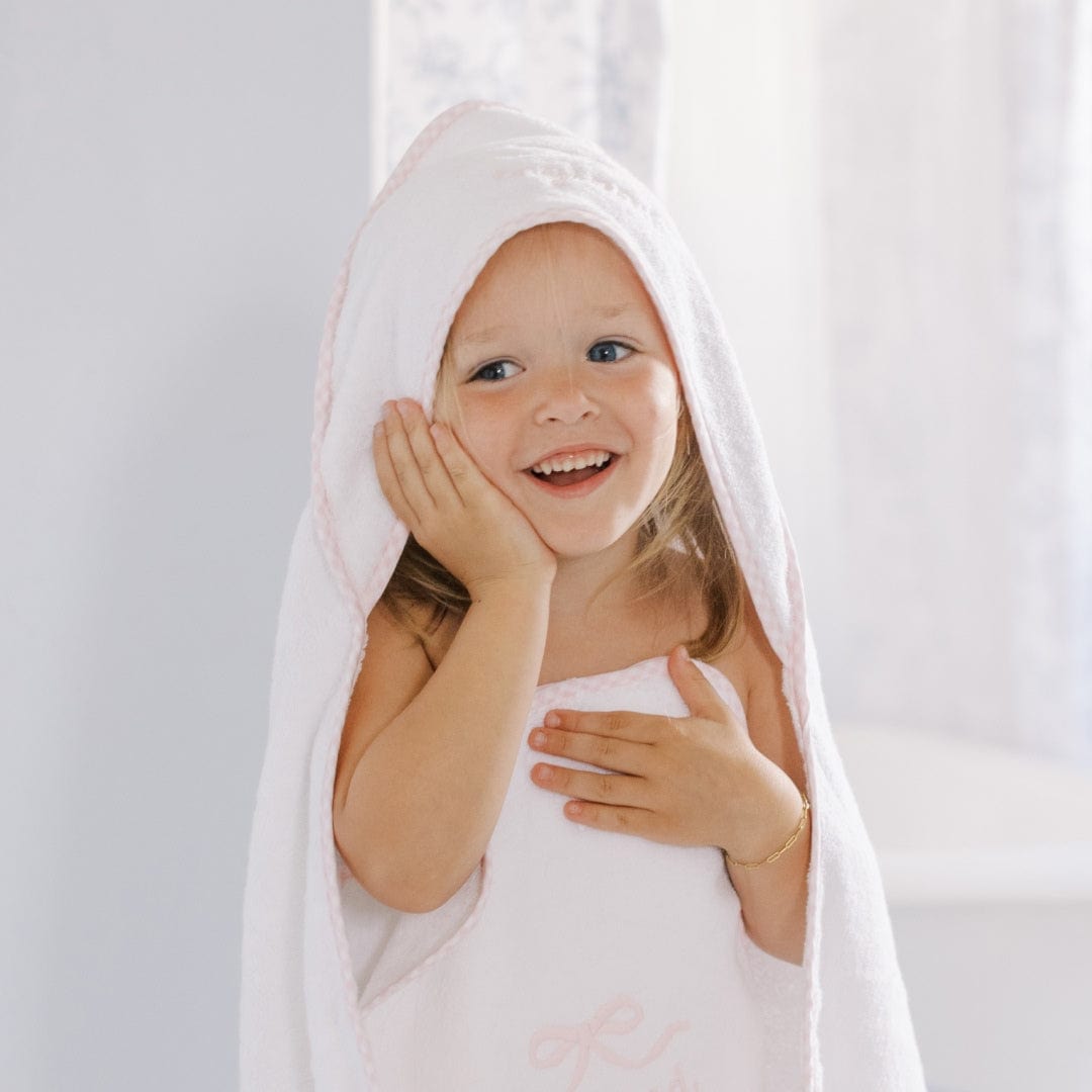 Bath Linen, Kids' Hooded Towel, Organic Cotton Shell for Daily Bathroom Routines and Guest Baths, 15 Color Options image 63