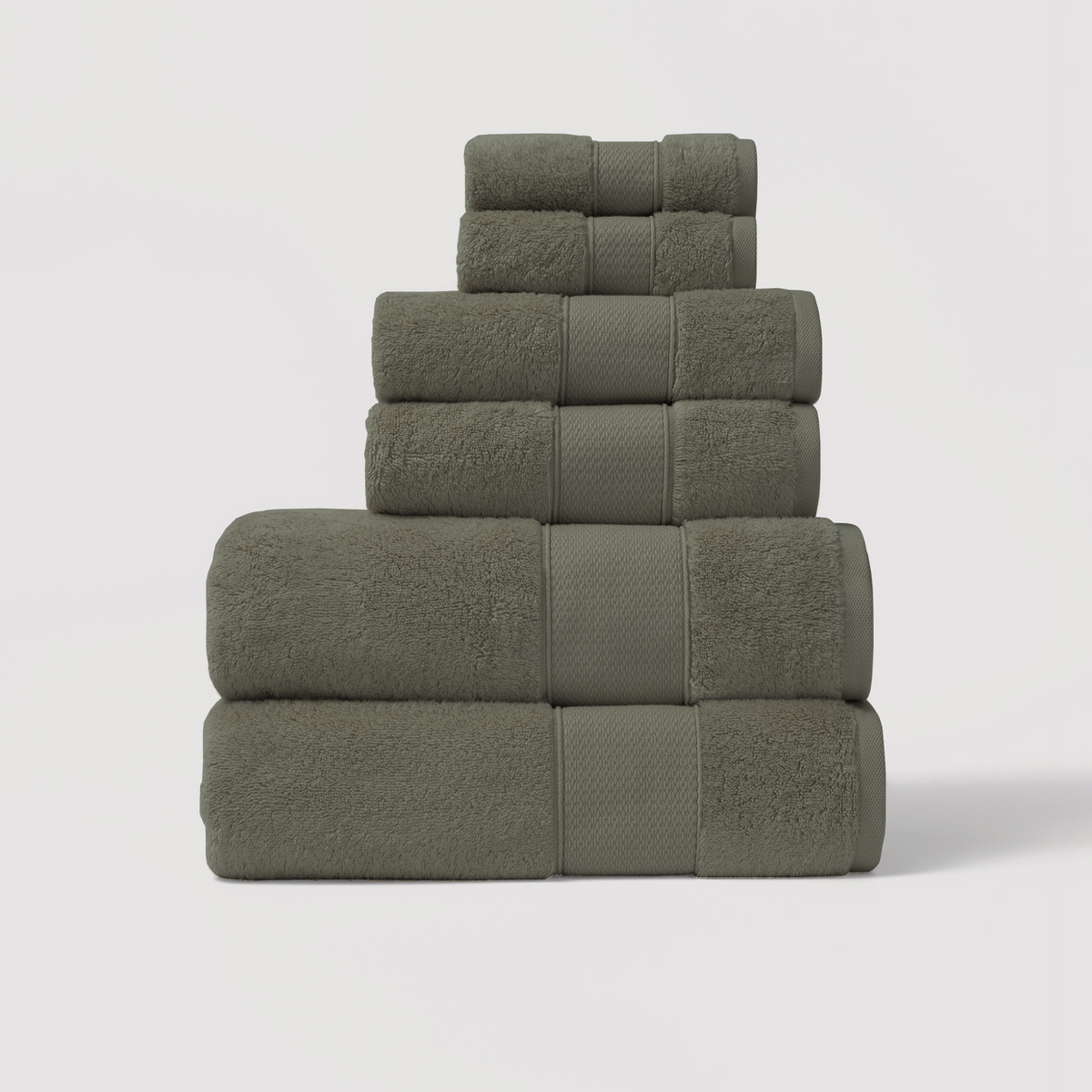 Bath Linen, Plush Towel Collection for Daily Bathroom Routines and Guest Baths, 5 Sizes and 15 Colors image 63