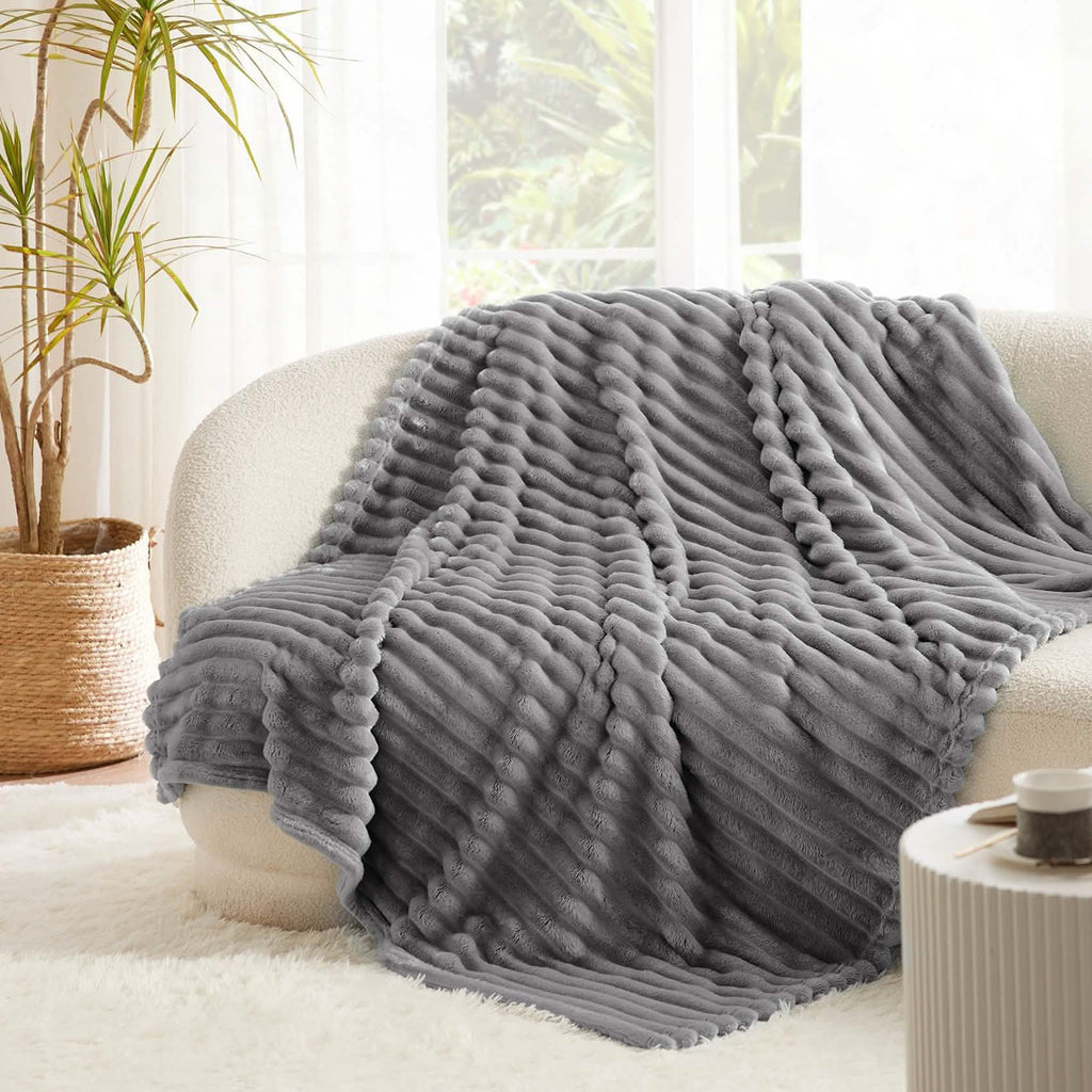 Cozy Throw Blanket, GentleSoft for Sofas, Beds and Relaxing at Home, 8 Sizes and 15 Colors image 63