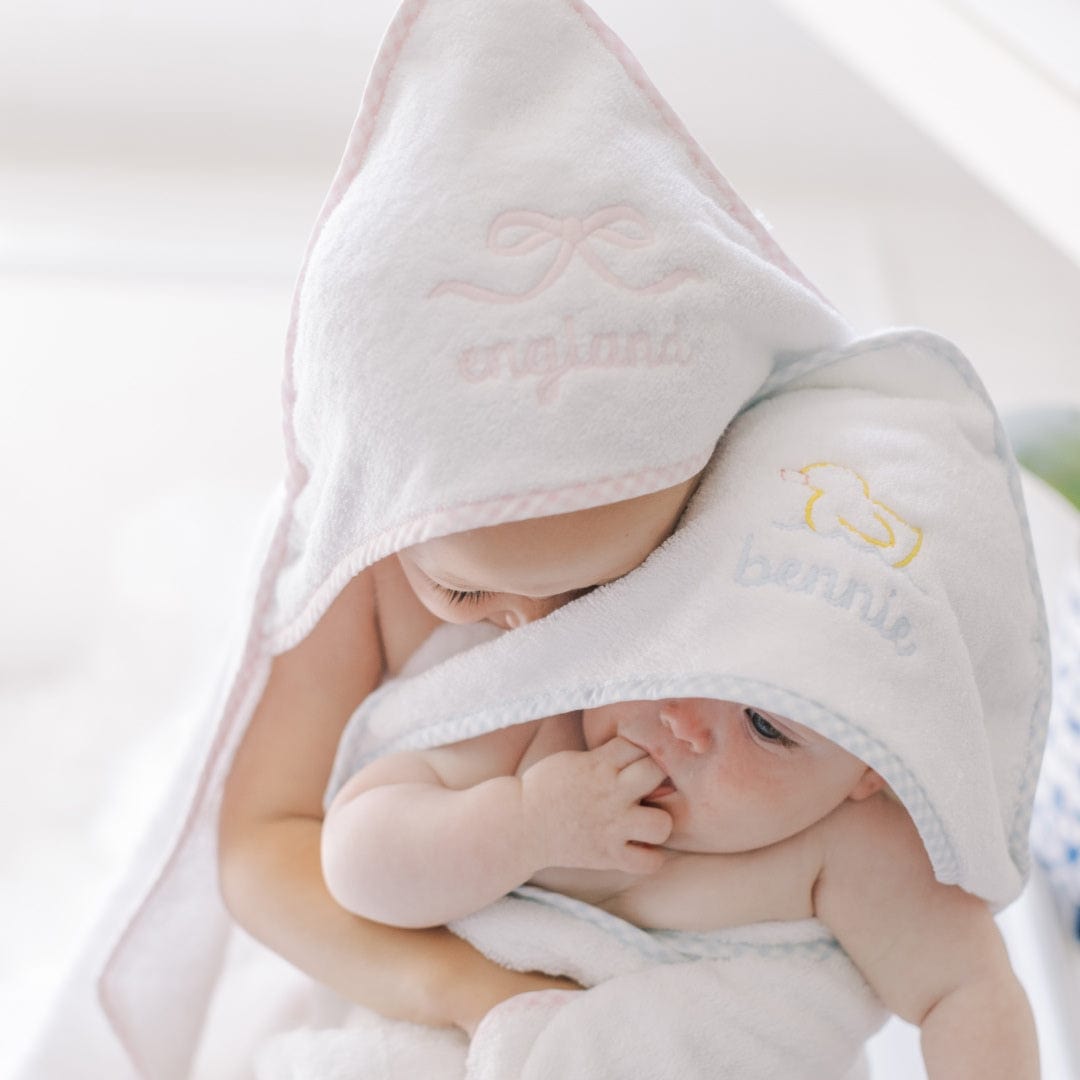 Bath Linen, Kids' Hooded Towel, Organic Cotton Shell for Daily Bathroom Routines and Guest Baths, 15 Color Options image 65