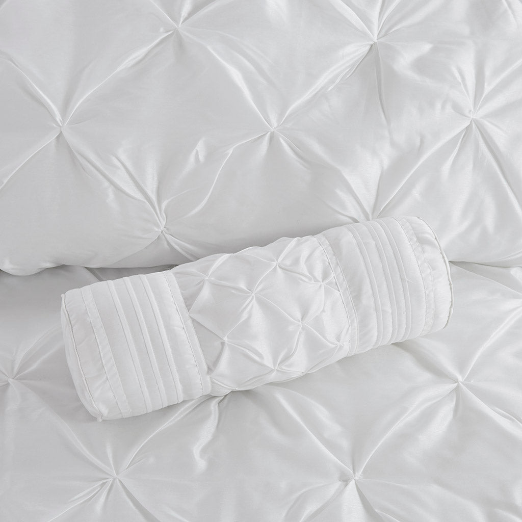 Bed Comforter, Laurel 7 Piece Tufted Set, Machine-Washable Care, Hypoallergenic Comfort for Year-Round Bedroom Comfort and Restful Sleep image 66