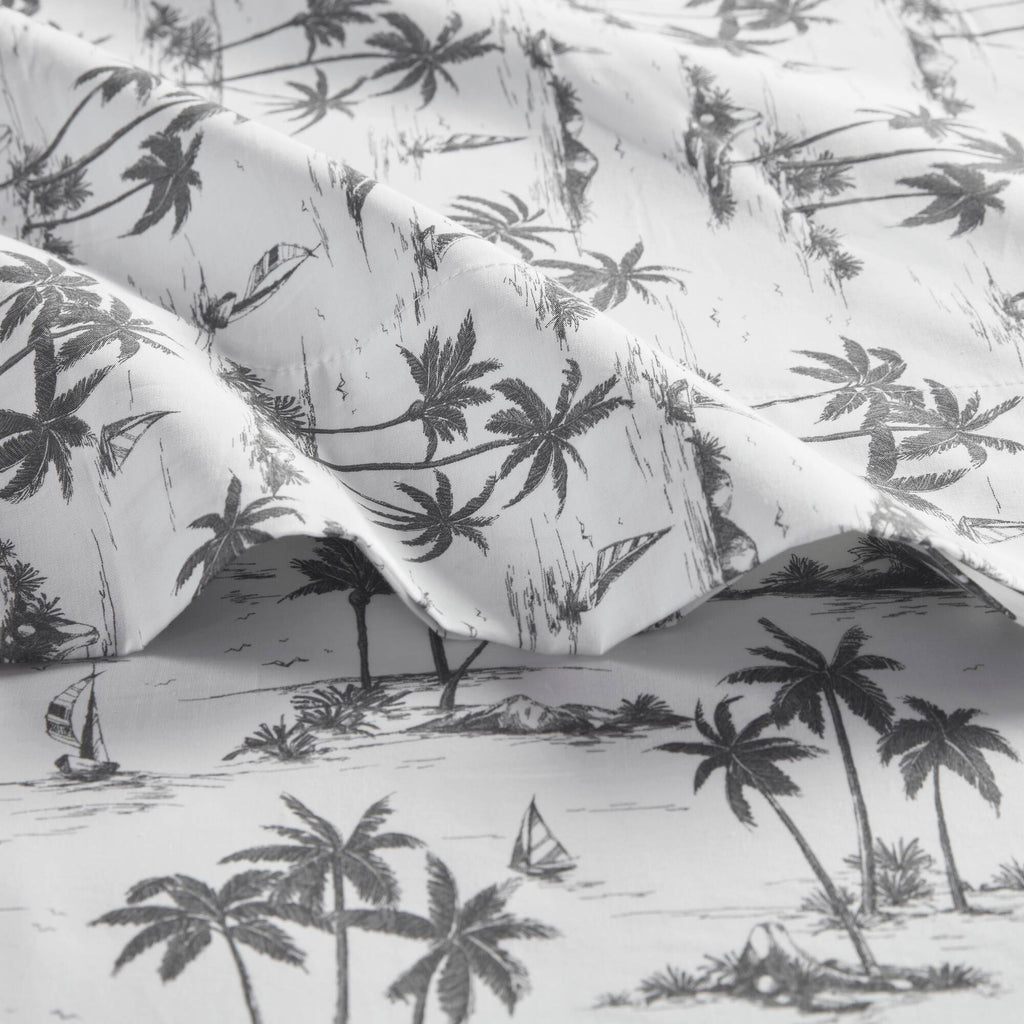 Bed Sheet Set, 200 Thread Count Printed Cotton, Breathable Construction, Machine-Washable Care for Master Bedrooms, Guest Beds and Daily Use image 67