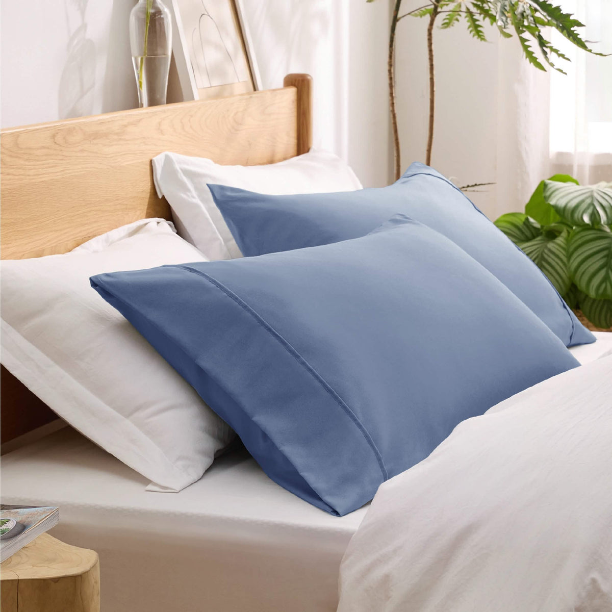 Decorative Pillow Sham, Fade and Stain Resistant Microfiber for Guest Rooms, Headboards and Everyday Bedroom Decor, 4 Sizes and 18 Colors image 67