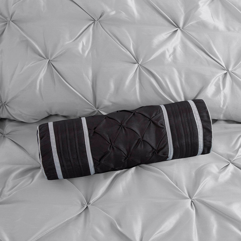 Bed Comforter, Laurel 7 Piece Tufted Set, Machine-Washable Care, Hypoallergenic Comfort for Year-Round Bedroom Comfort and Restful Sleep image 67