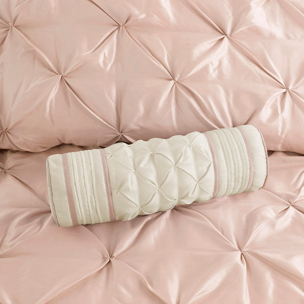 Bed Comforter, Laurel 7 Piece Tufted Set, Machine-Washable Care, Hypoallergenic Comfort for Year-Round Bedroom Comfort and Restful Sleep image 68