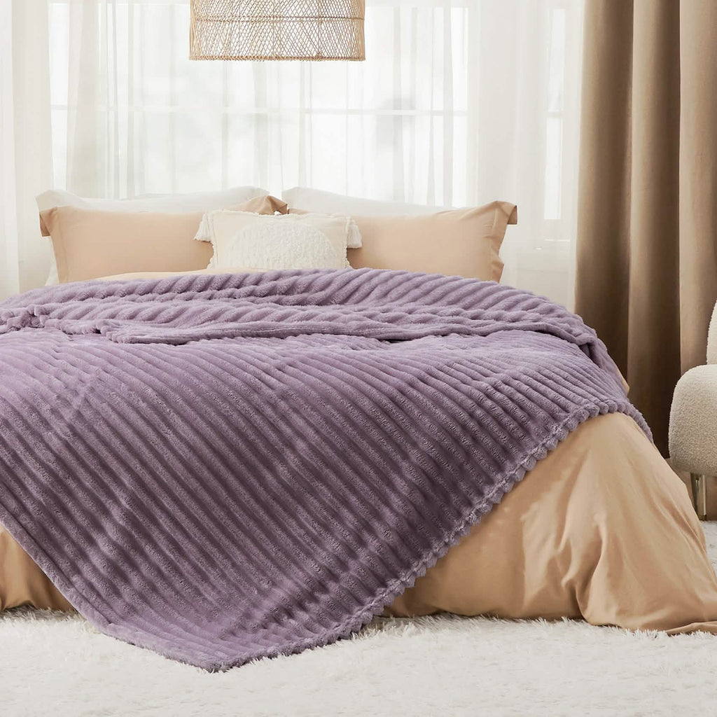 Cozy Throw Blanket, GentleSoft for Sofas, Beds and Relaxing at Home, 8 Sizes and 15 Colors image 68