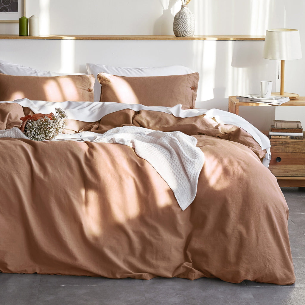 Duvet Cover Set, Cotton Linen Hybrid, Lightweight Design, Breathable Construction for Bedroom Bedding Refresh and Everyday Comfort image 68