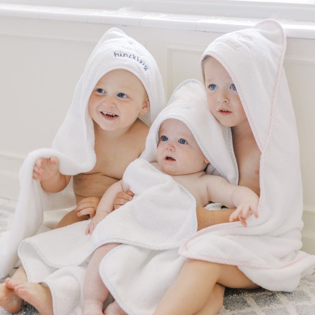 Bath Linen, Baby Hooded Towel, Organic Cotton Shell for Daily Bathroom Routines and Guest Baths, 18 Color Options image 68
