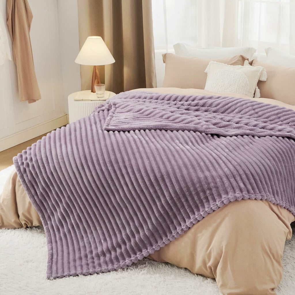 Cozy Throw Blanket, GentleSoft for Sofas, Beds and Relaxing at Home, 8 Sizes and 15 Colors image 69
