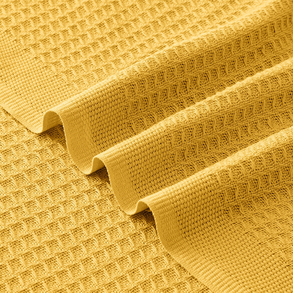 Cozy Throw Blanket, Cotton Waffle Weave, Lightweight Design, Breathable Construction for Living Rooms, Bedrooms and Everyday Lounging image 70