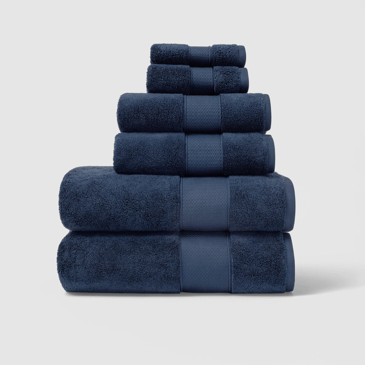 Bath Linen, Plush Towel Collection for Daily Bathroom Routines and Guest Baths, 5 Sizes and 15 Colors image 70