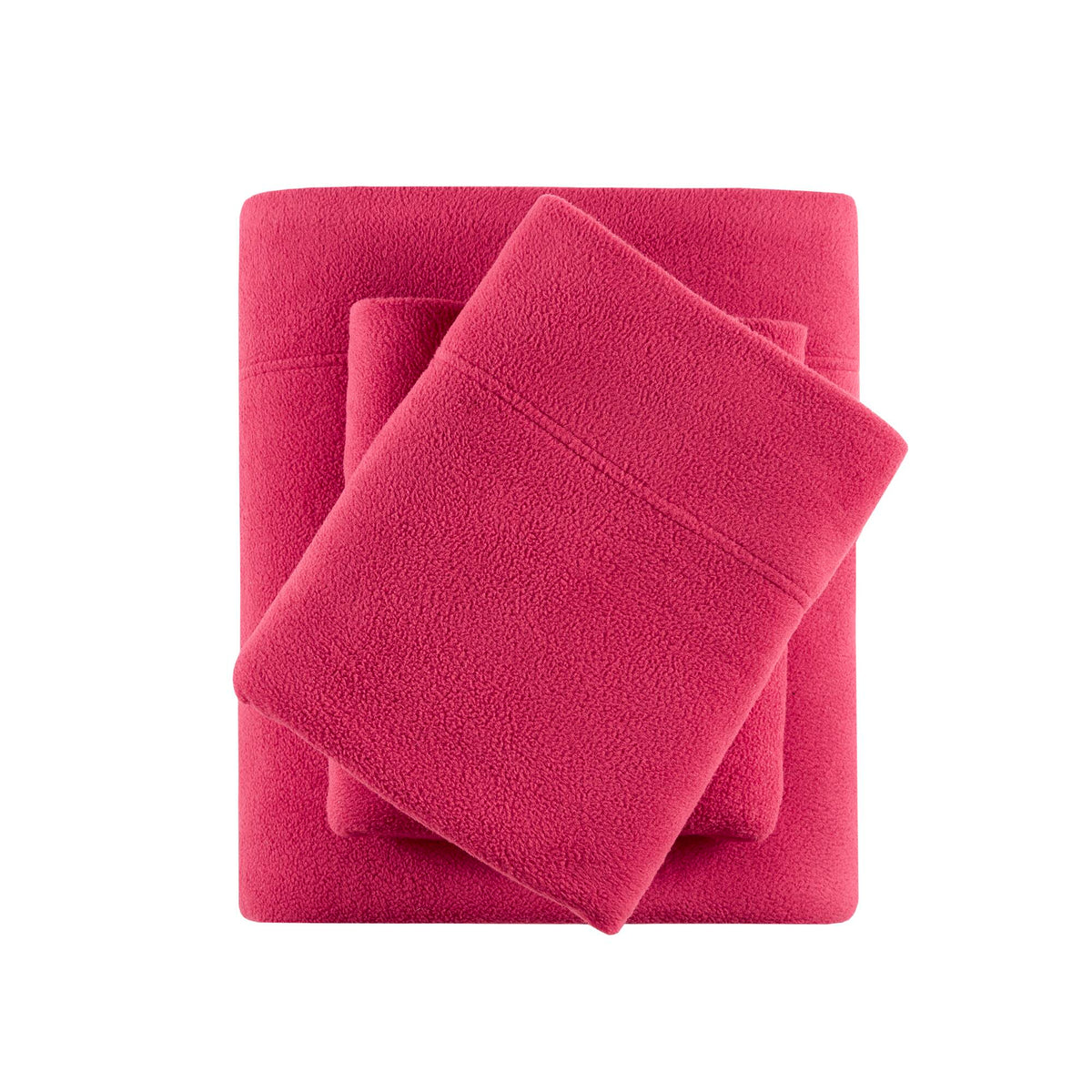 Bed Sheet Set, Micro Fleece, Machine-Washable Care for Everyday Bedroom Comfort and Guest Rooms, 6 Sizes and 15 Colors image 70
