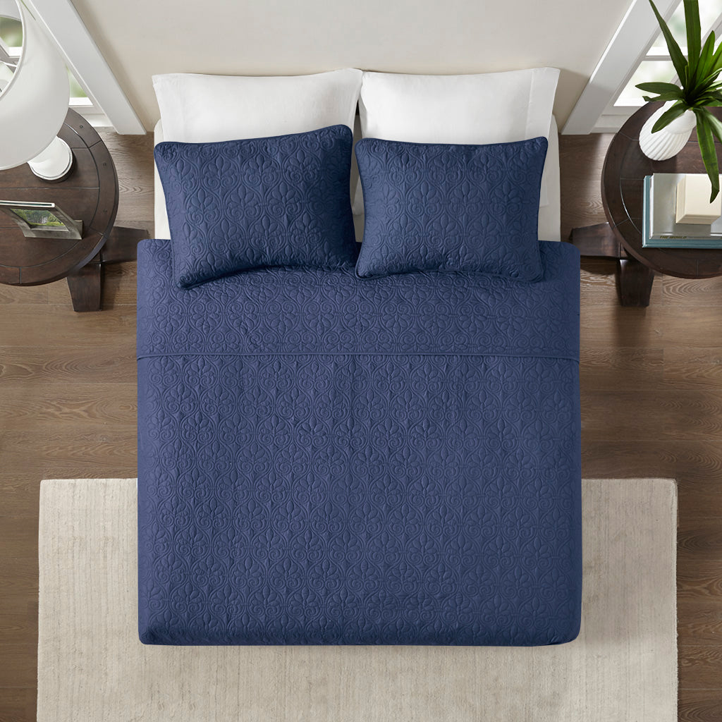 Cozy Throw Blanket, Quebec 3 Piece Reversible Quilt Set, Lightweight Design, Machine-Washable Care for Sofas, Beds and Relaxing at Home image 70