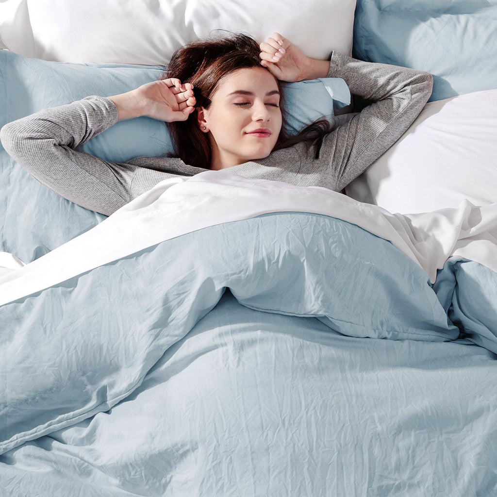 Duvet Cover Set, Ultra Soft Hypoallergenic Microfiber, Lightweight Design for Guest Rooms and Everyday Bedroom Styling image 70