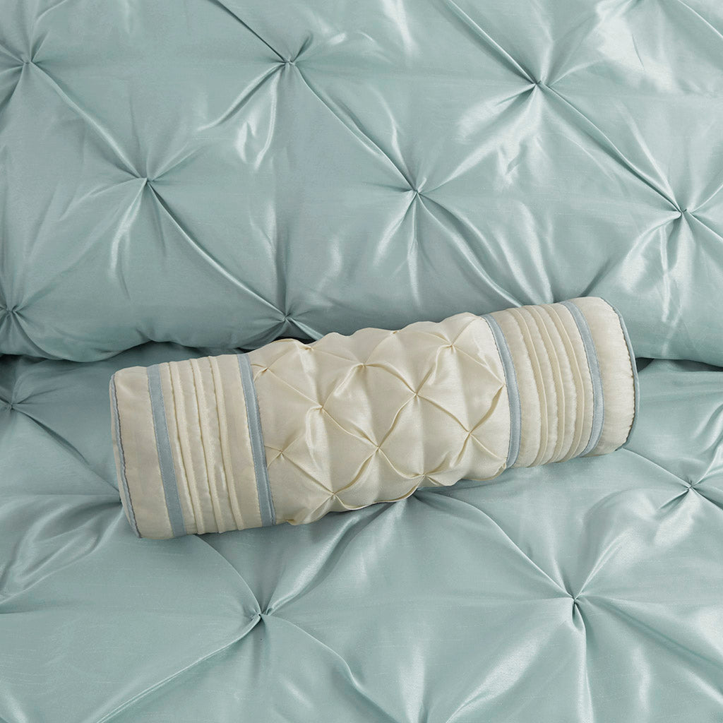 Bed Comforter, Laurel 7 Piece Tufted Set, Machine-Washable Care, Hypoallergenic Comfort for Year-Round Bedroom Comfort and Restful Sleep image 70