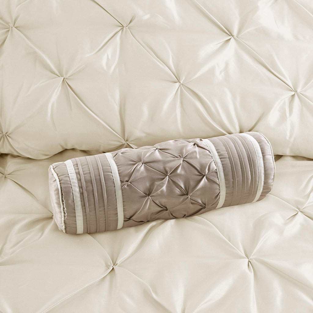 Bed Comforter, Laurel 7 Piece Tufted Set, Machine-Washable Care, Hypoallergenic Comfort for Year-Round Bedroom Comfort and Restful Sleep image 71