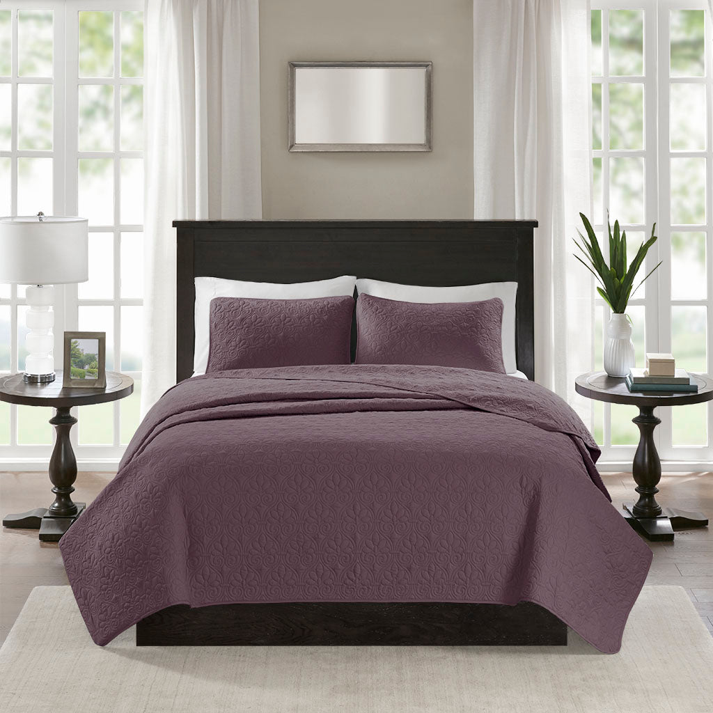 Cozy Throw Blanket, Quebec 3 Piece Reversible Quilt Set, Lightweight Design, Machine-Washable Care for Sofas, Beds and Relaxing at Home image 71