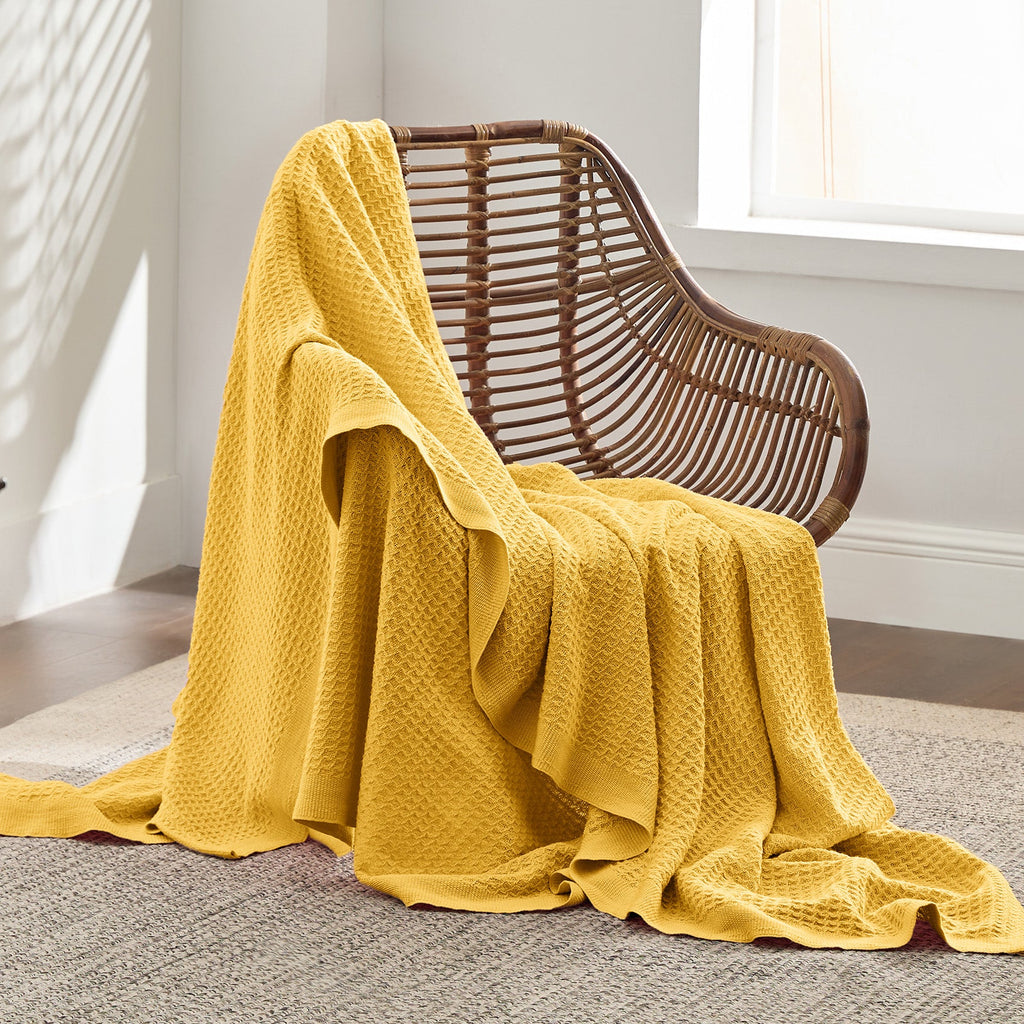 Cozy Throw Blanket, Cotton Waffle Weave, Lightweight Design, Breathable Construction for Living Rooms, Bedrooms and Everyday Lounging image 71
