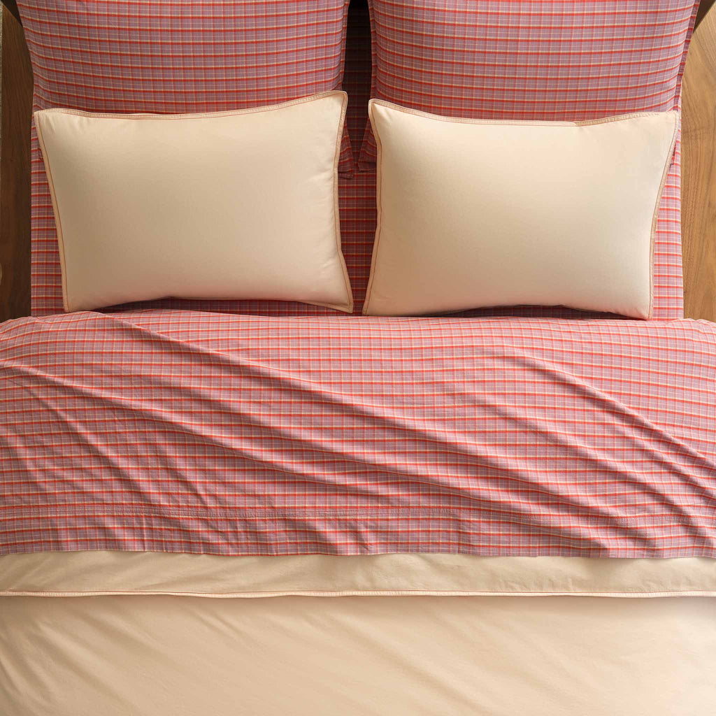 Bed Sheet Set, Washed Classic Percale Core Last Call, Breathable Construction for Master Bedrooms, Guest Beds and Daily Use image 71