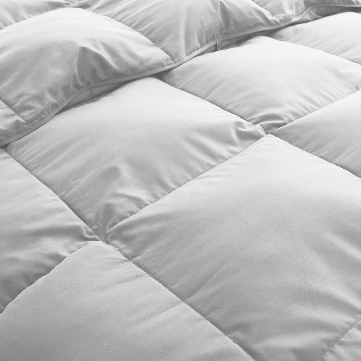 Down & Feather Comforter, Goose, Lightweight Design, Machine-Washable Care for Everyday Bedding and Comfortable Sleep, 4 Sizes and 8 Colors image 72
