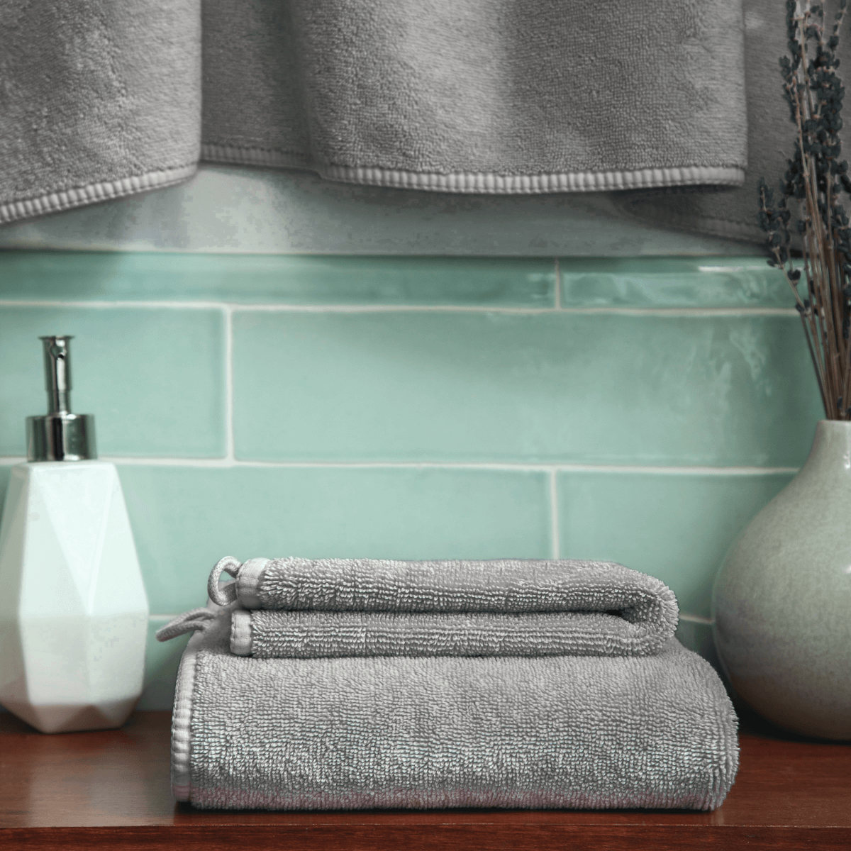 Bath Linen, Spa Towel Collection for Home Bathrooms and Everyday Care, 5 Sizes and 14 Colors image 72