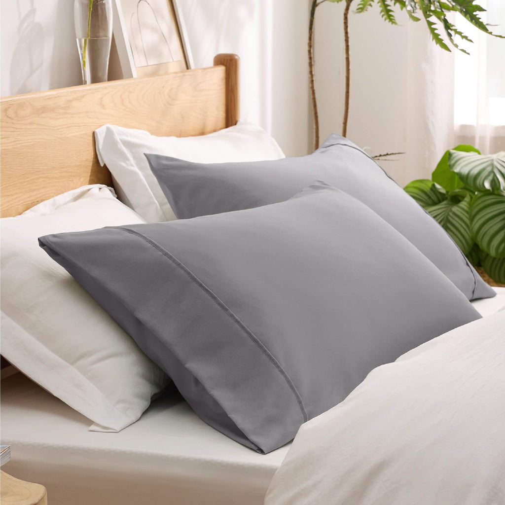 Decorative Pillow Sham, Fade and Stain Resistant Microfiber for Guest Rooms, Headboards and Everyday Bedroom Decor, 4 Sizes and 18 Colors image 72