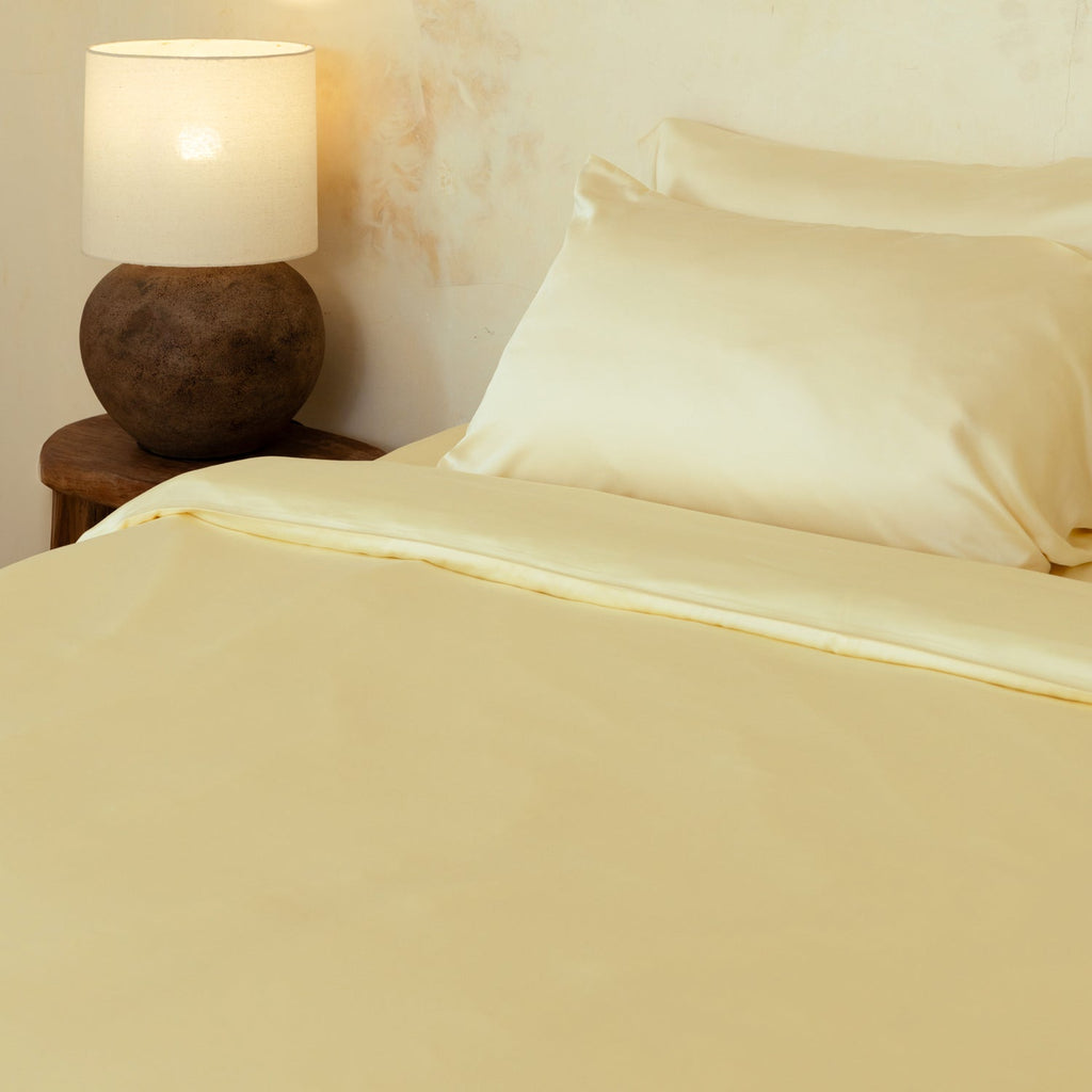 Bed Sheet Set, Organic Bamboo Sateen, Cooling Comfort for Everyday Bedroom Comfort and Guest Rooms, 5 Sizes and 15 Colors image 72
