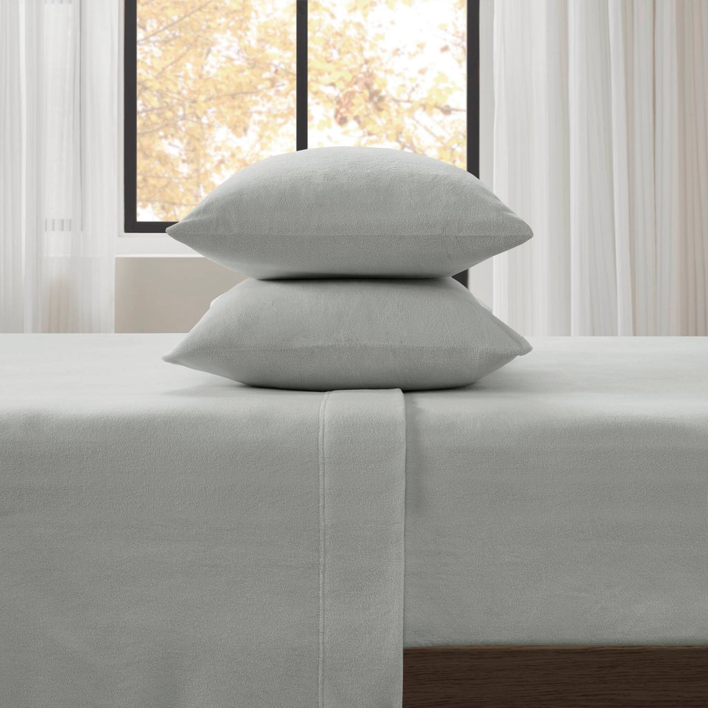 Bed Sheet Set, Micro Fleece, Machine-Washable Care for Everyday Bedroom Comfort and Guest Rooms, 6 Sizes and 15 Colors image 73