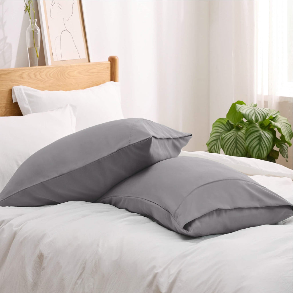 Decorative Pillow Sham, Fade and Stain Resistant Microfiber for Guest Rooms, Headboards and Everyday Bedroom Decor, 4 Sizes and 18 Colors image 73