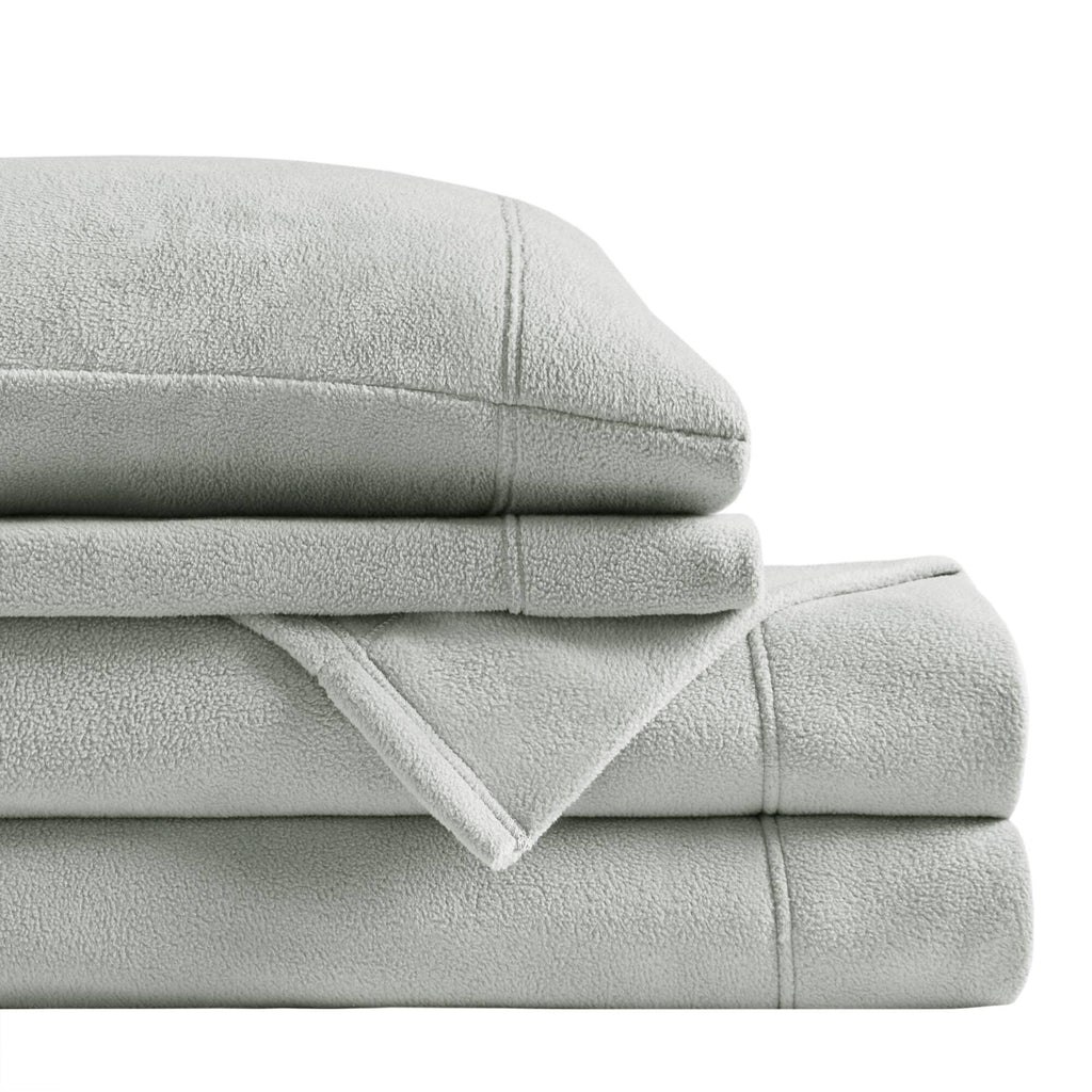 Bed Sheet Set, Micro Fleece, Machine-Washable Care for Everyday Bedroom Comfort and Guest Rooms, 6 Sizes and 15 Colors image 74