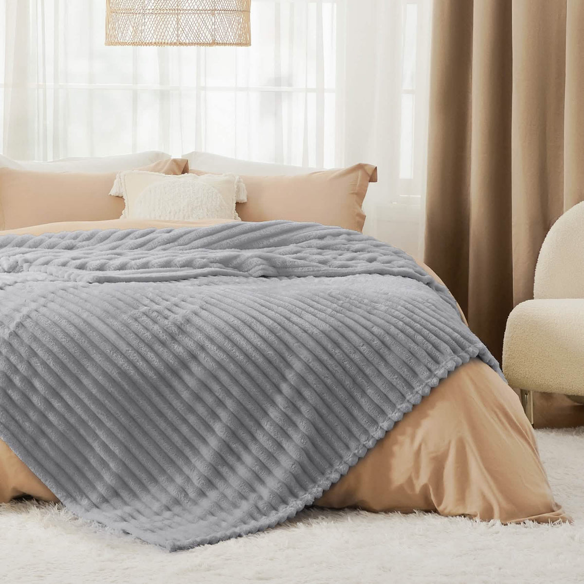 Cozy Throw Blanket, GentleSoft for Sofas, Beds and Relaxing at Home, 8 Sizes and 15 Colors image 74