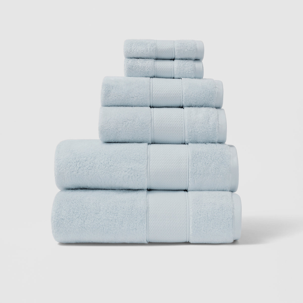 Bath Linen, Plush Towel Collection for Daily Bathroom Routines and Guest Baths, 5 Sizes and 15 Colors image 75