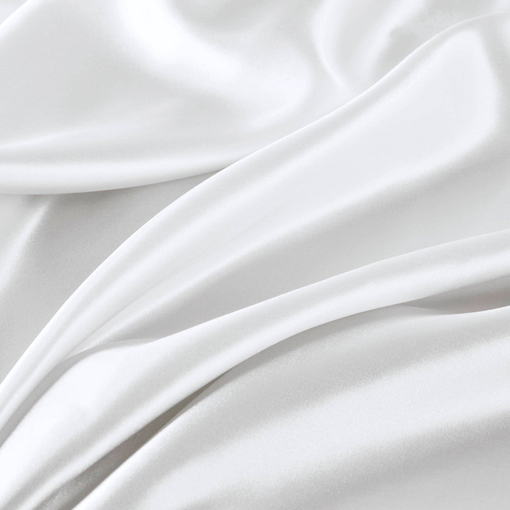 Bed Sheet Set, Satin for Master Bedrooms, Guest Beds and Daily Use, 6 Sizes and 12 Colors, Designed for Everyday Home Use image 76
