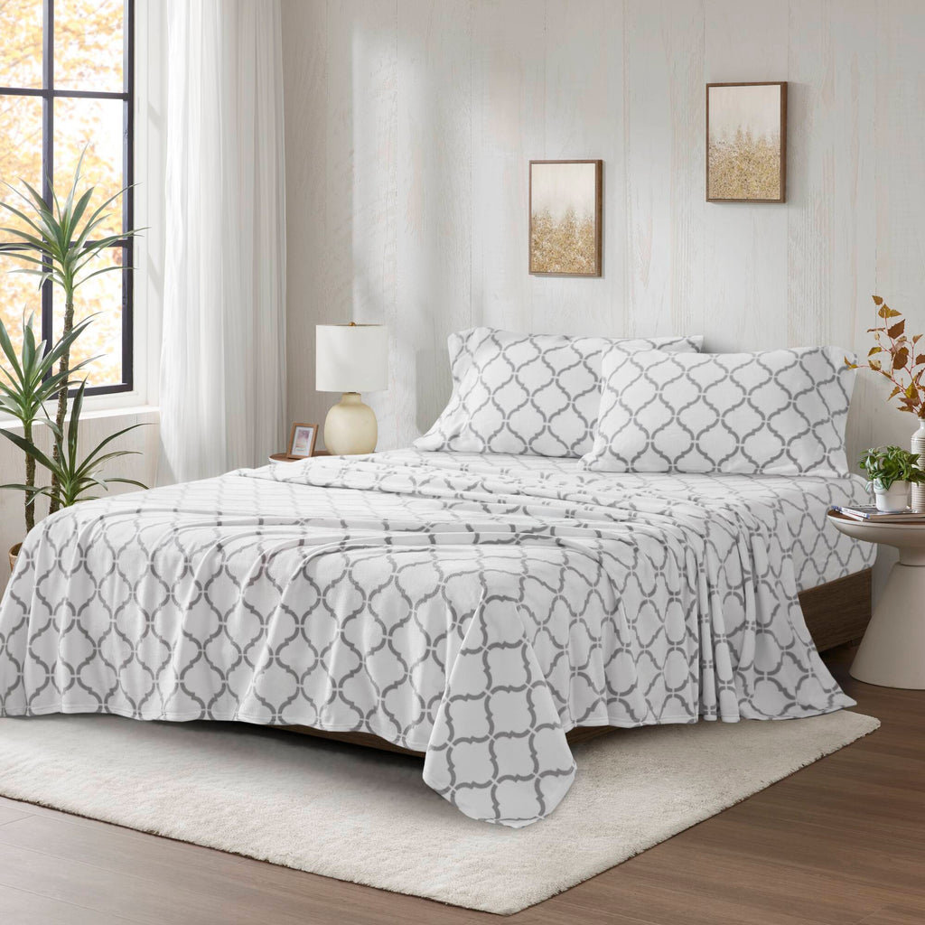 Bed Sheet Set, Micro Fleece, Machine-Washable Care for Everyday Bedroom Comfort and Guest Rooms, 6 Sizes and 15 Colors image 77