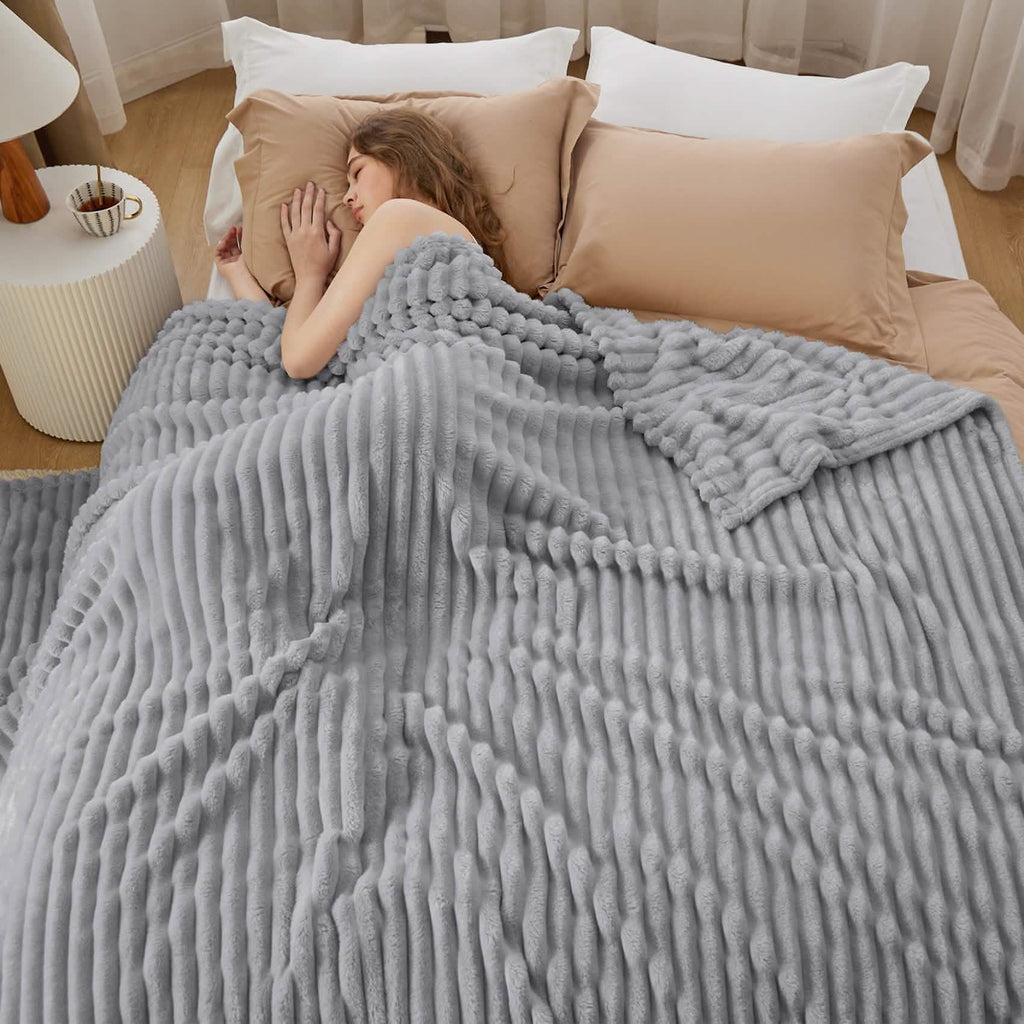 Cozy Throw Blanket, GentleSoft for Sofas, Beds and Relaxing at Home, 8 Sizes and 15 Colors image 78