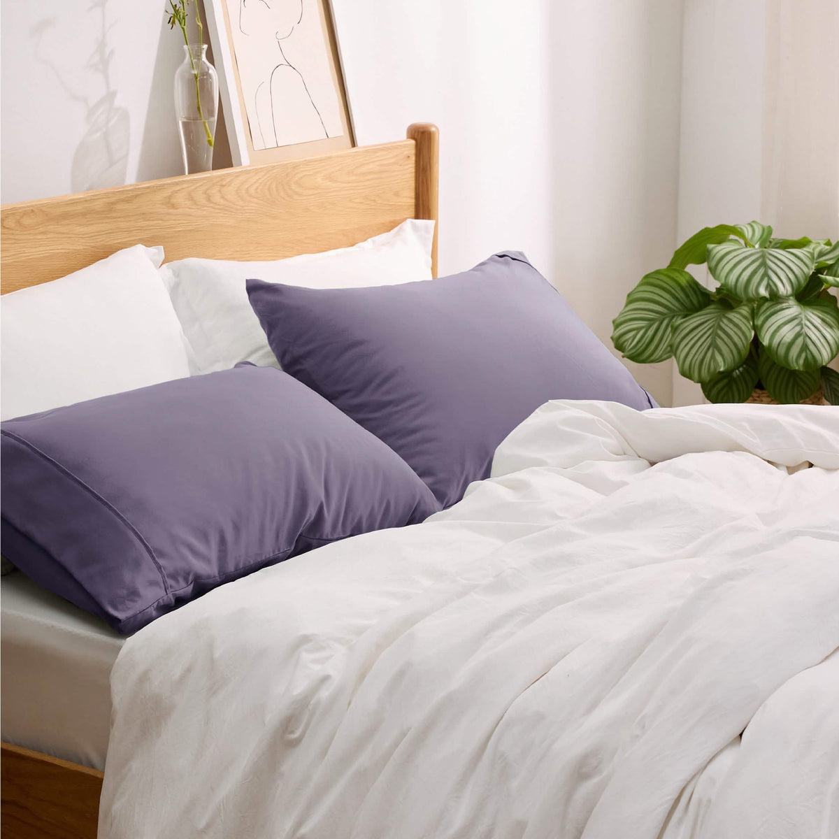 Decorative Pillow Sham, Fade and Stain Resistant Microfiber for Guest Rooms, Headboards and Everyday Bedroom Decor, 4 Sizes and 18 Colors image 78