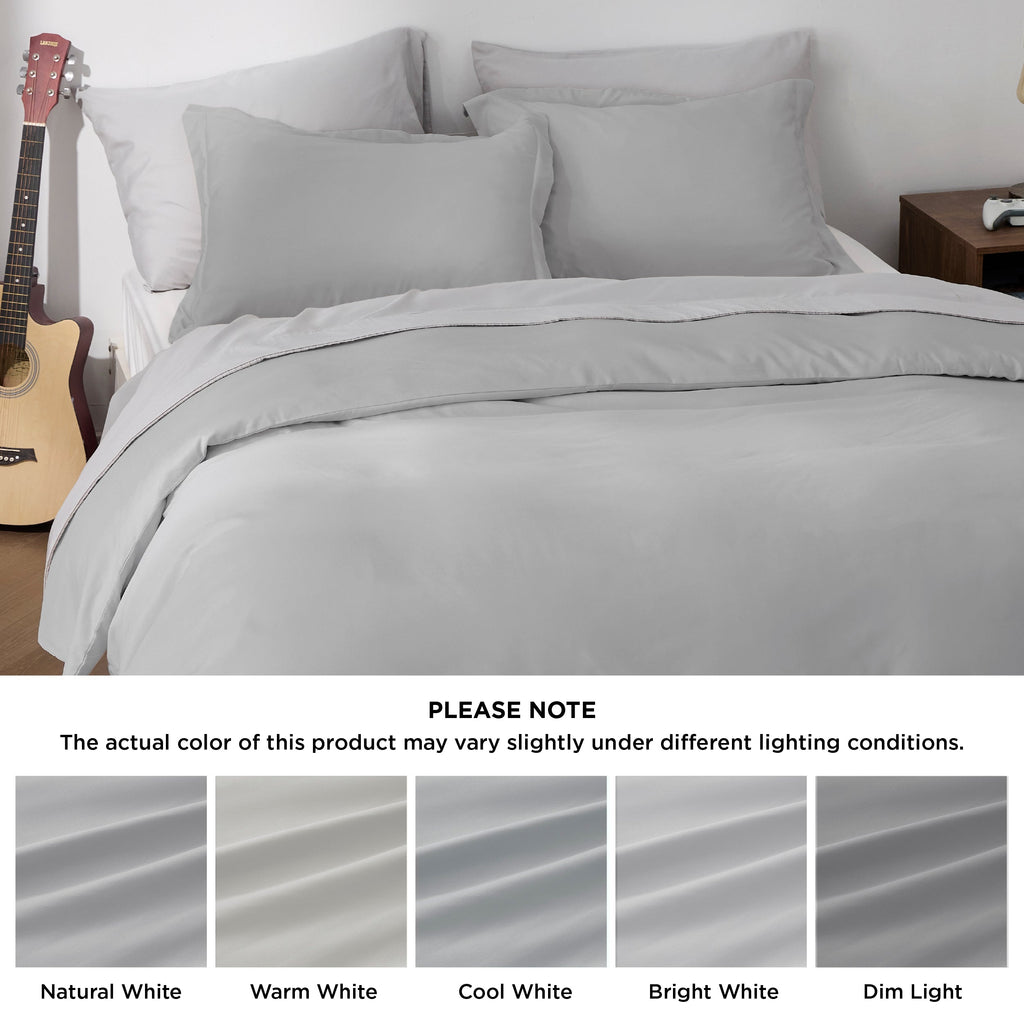 Duvet Cover Set, Brushed Microfiber for Guest Rooms and Everyday Bedroom Styling, 9 Sizes and 36 Colors image 79