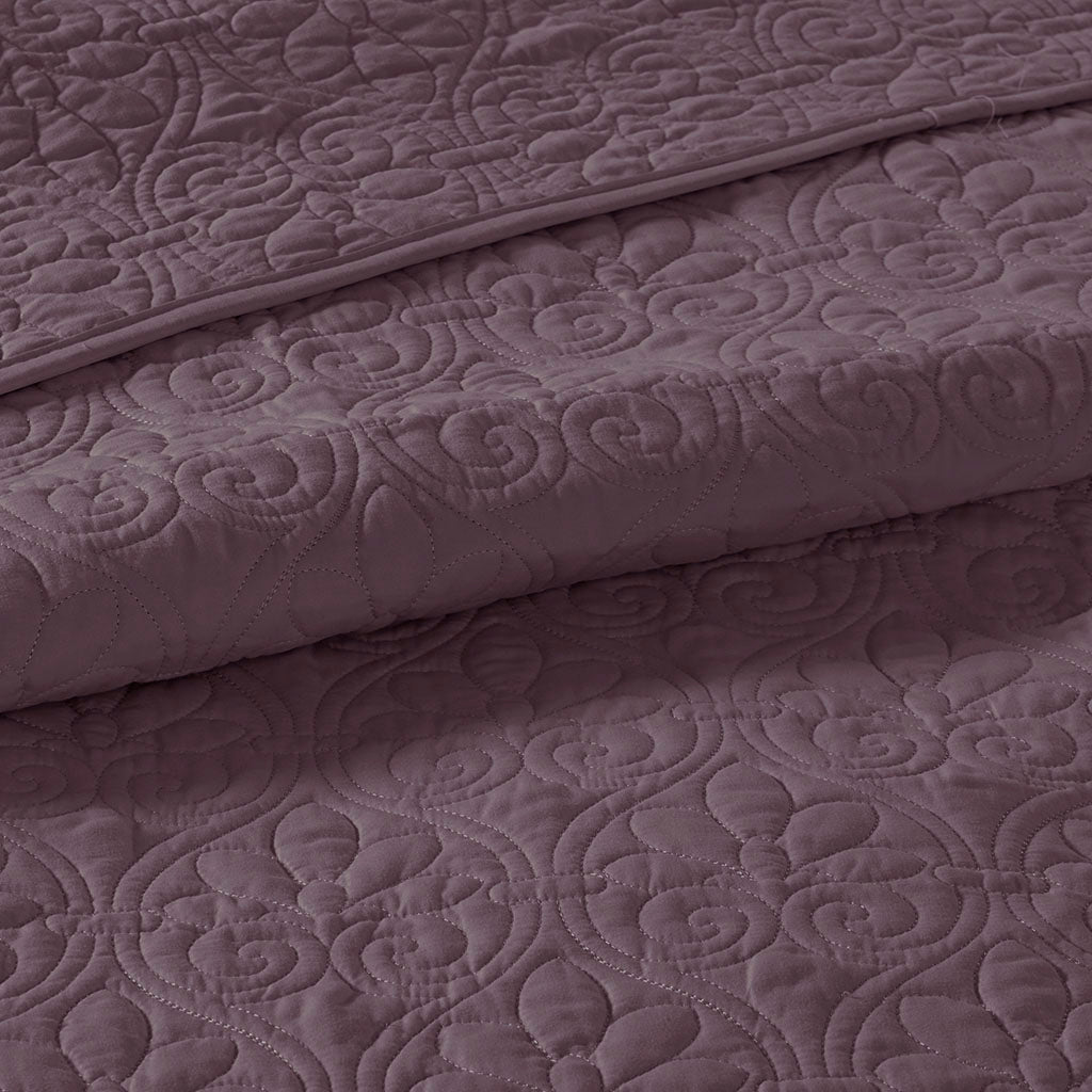 Cozy Throw Blanket, Quebec 3 Piece Reversible Quilt Set, Lightweight Design, Machine-Washable Care for Sofas, Beds and Relaxing at Home image 80