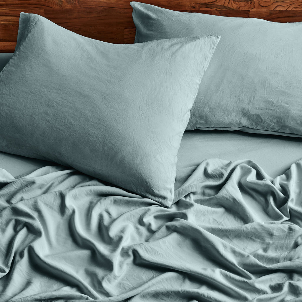 Bed Sheet Set, Ultra Soft Washed for Master Bedrooms, Guest Beds and Daily Use, 5 Sizes and 14 Colors image 80