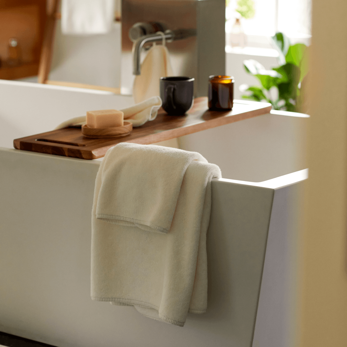 Bath Linen, Spa Towel Collection for Home Bathrooms and Everyday Care, 5 Sizes and 14 Colors image 81