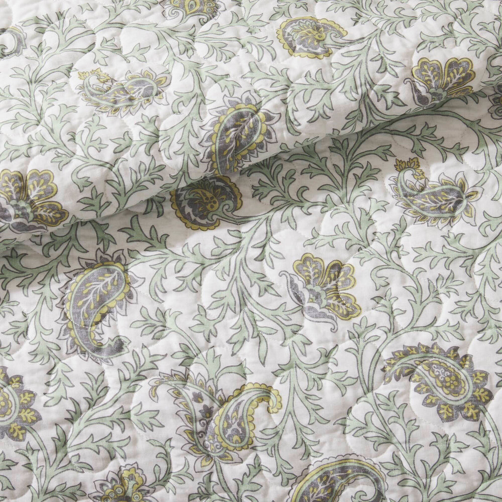 Cozy Throw Blanket, Dawn 6 Piece Cotton Percale Quilt Set, Machine-Washable Care for Sofas, Beds and Relaxing at Home, 2 Sizes and 5 Colors image 81