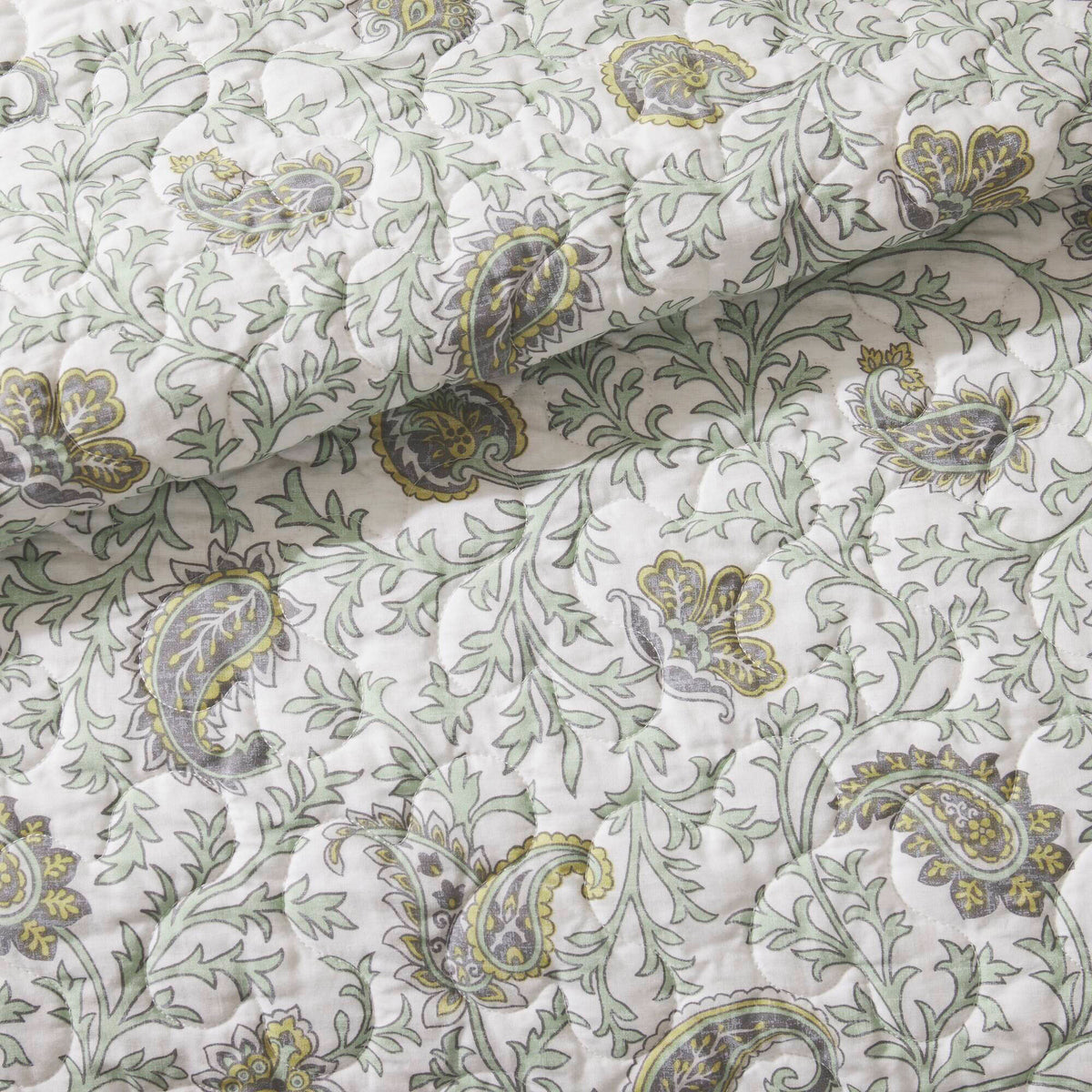 Cozy Throw Blanket, Dawn 6 Piece Cotton Percale Quilt Set, Machine-Washable Care for Sofas, Beds and Relaxing at Home, 2 Sizes and 5 Colors image 81