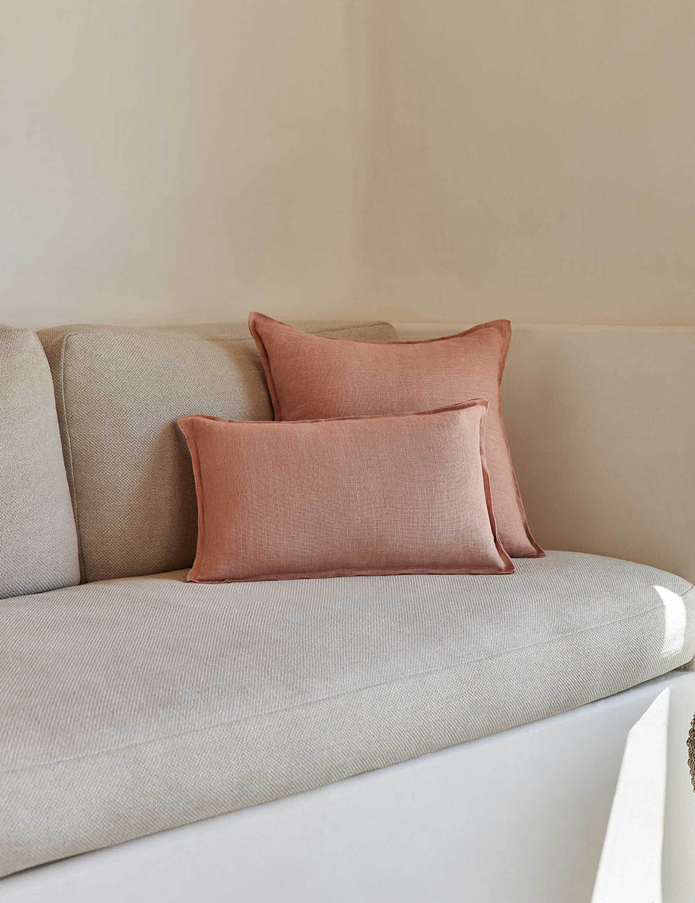 Bed Pillow, Arlo Linen for Everyday Sleep and Guest Room Bedding, 10 Color Options, Designed for Sleeping, Reading and Bedroom Comfort image 83